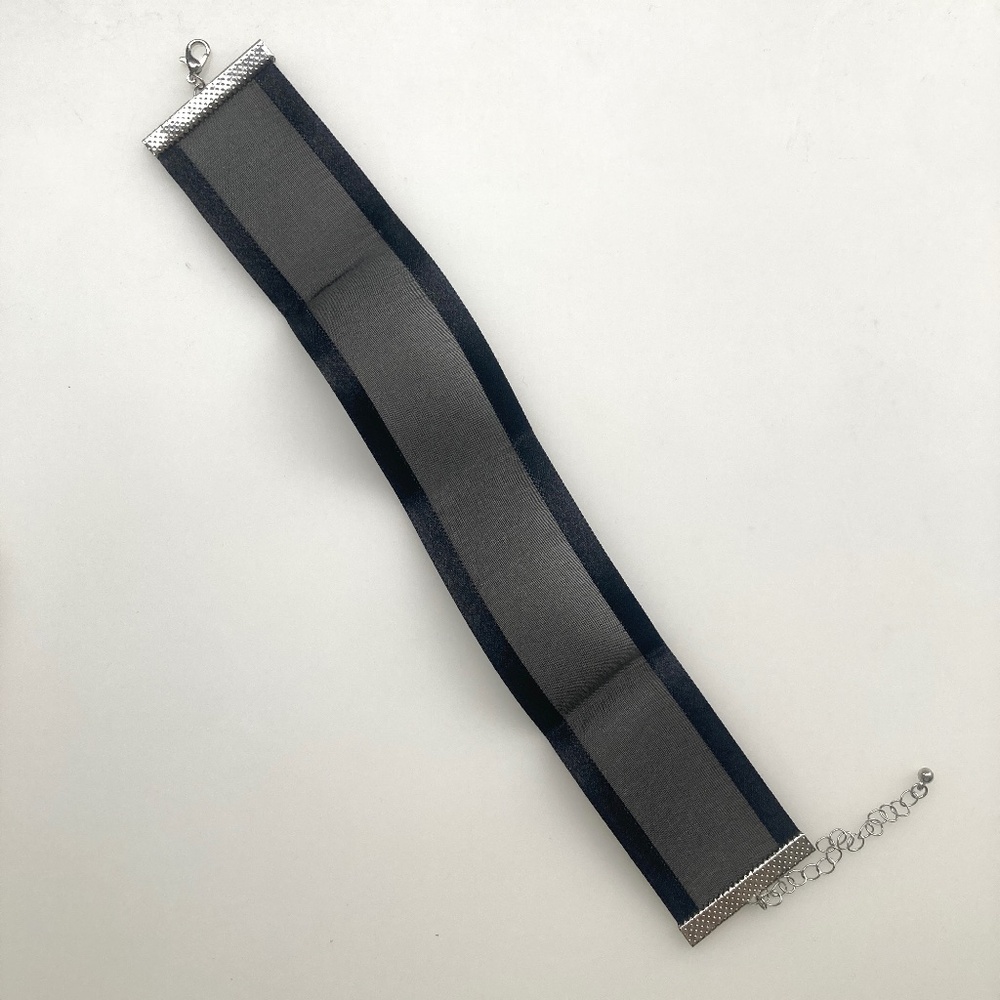 Black Tulle Mesh Choker